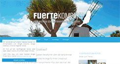 Desktop Screenshot of fuerteventura-kompakt.de